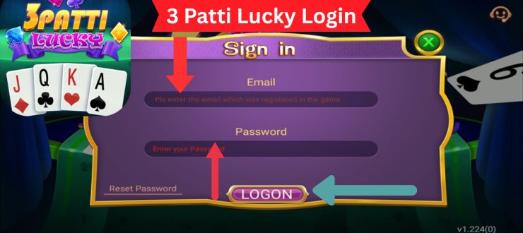3 Patti Lucky Login